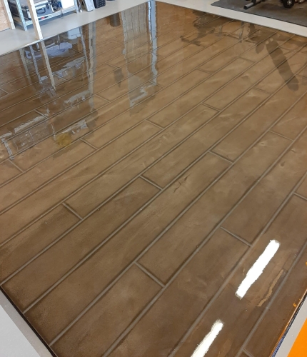 Epoxy gulv moderne